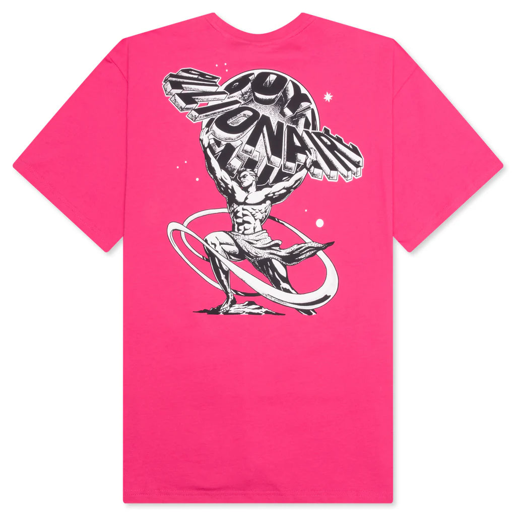 BB Atlas S S Tee Magenta