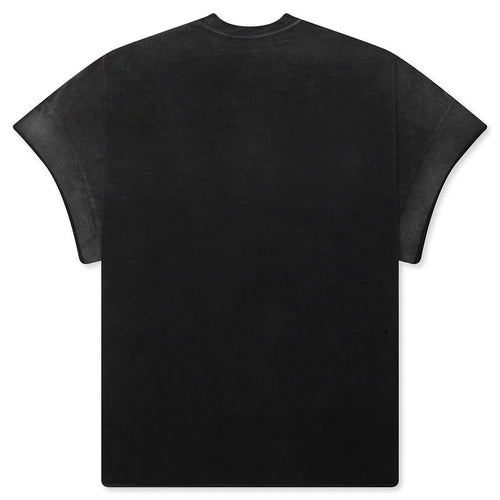No Question Cap Sleeve Black