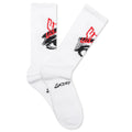 Eyes Socks White