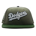 FEATURE x New Era 59FIFTY Fitted LA Dodgers Cooperstown Green Bark Rifle Green Grey