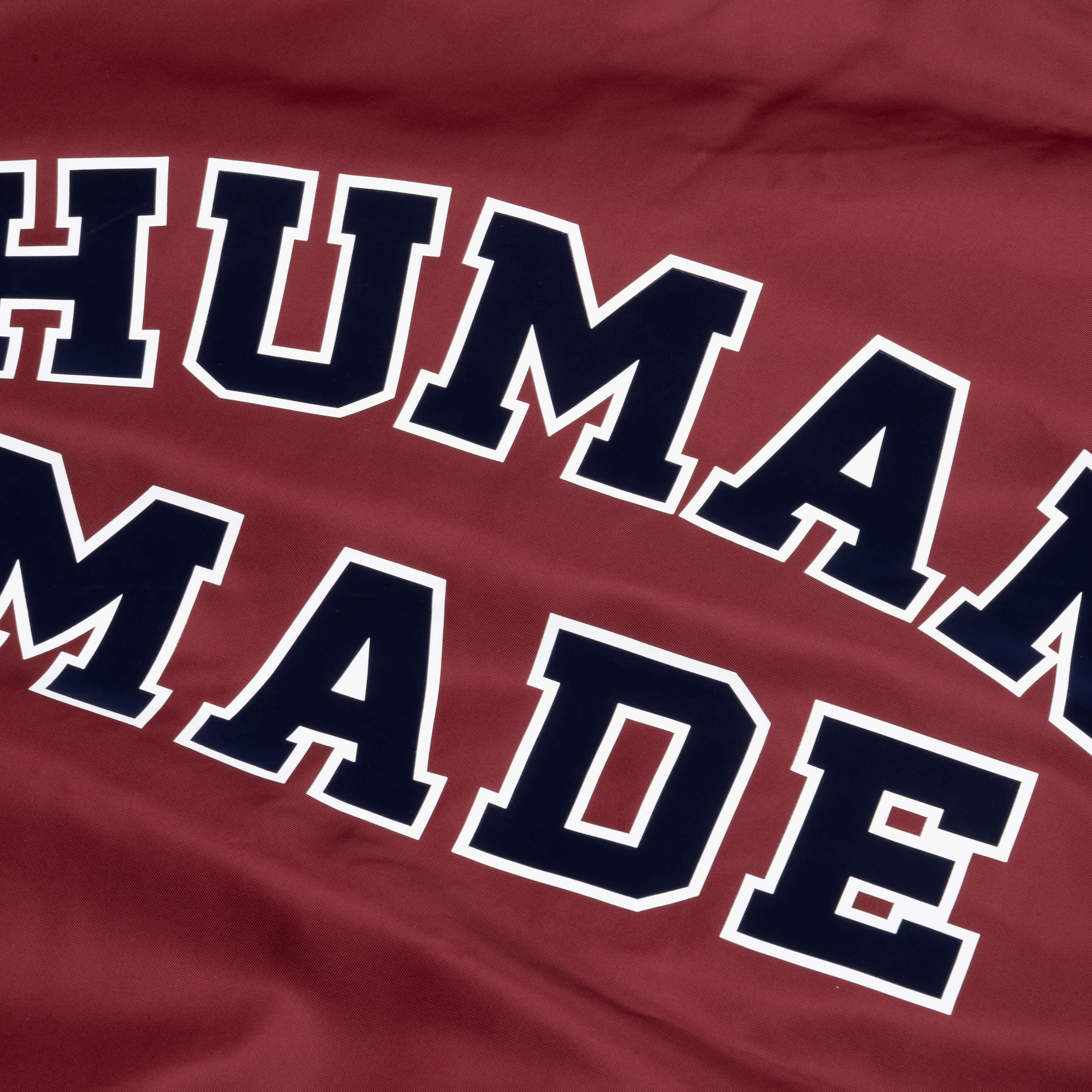 Nylon Stadium Jacket Burgundy