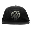 1976 Logo 6 Panel Hat Black