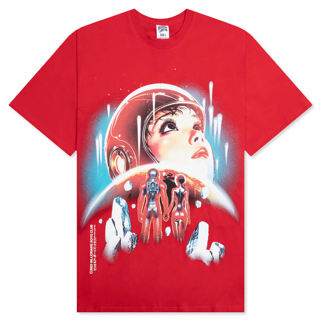 Abyss S S Tee Red