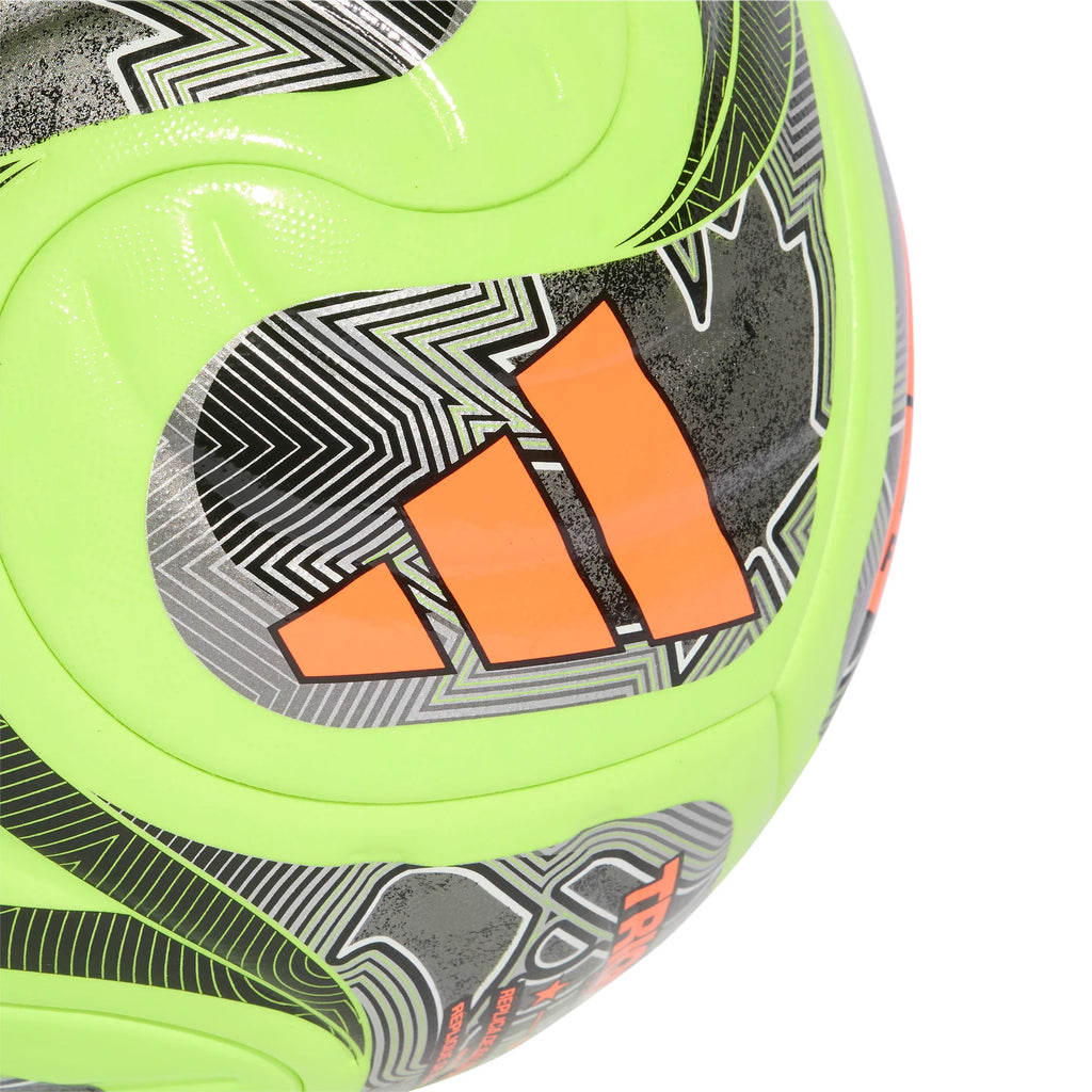 adidas WC Com WTR Soccer Ball Lemon Black Iron