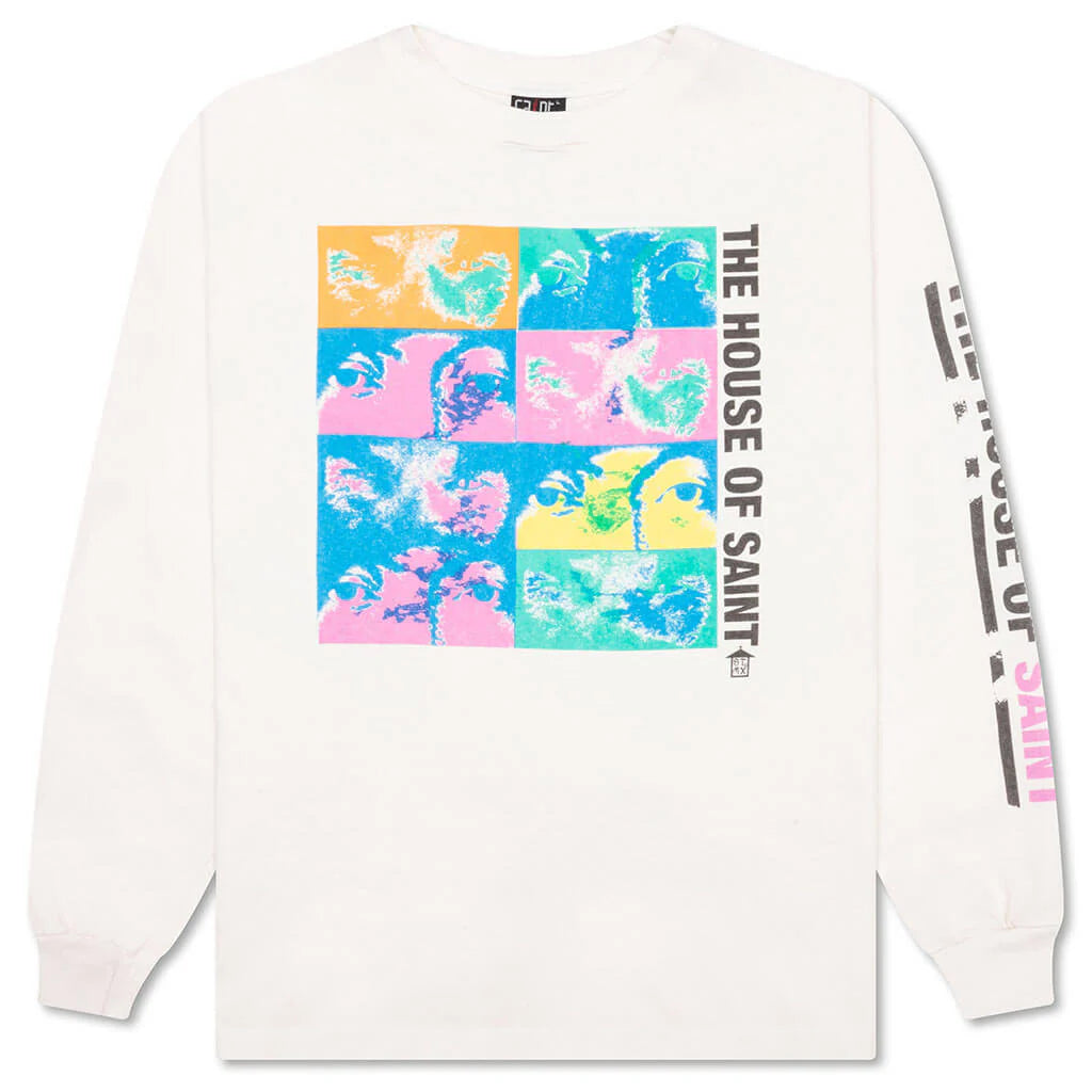 House Saint L S Tee White