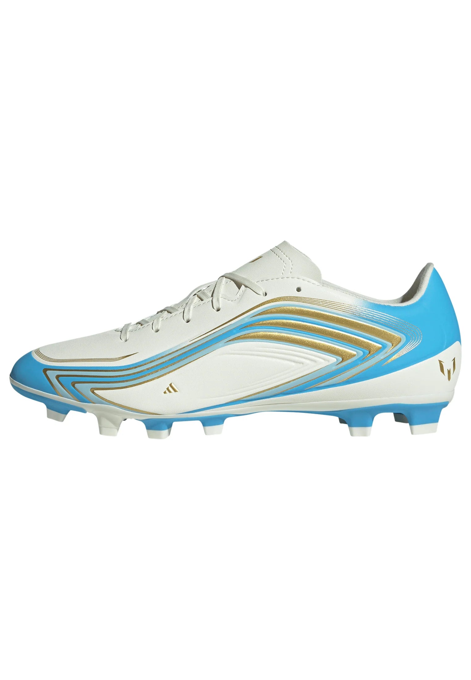 adidas F50 Messi Club FG MG Firm Ground Multi Ground Mens Soccer Cleats Blue
