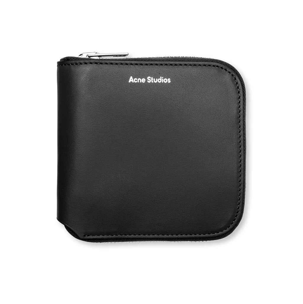 Zipped Wallet Black