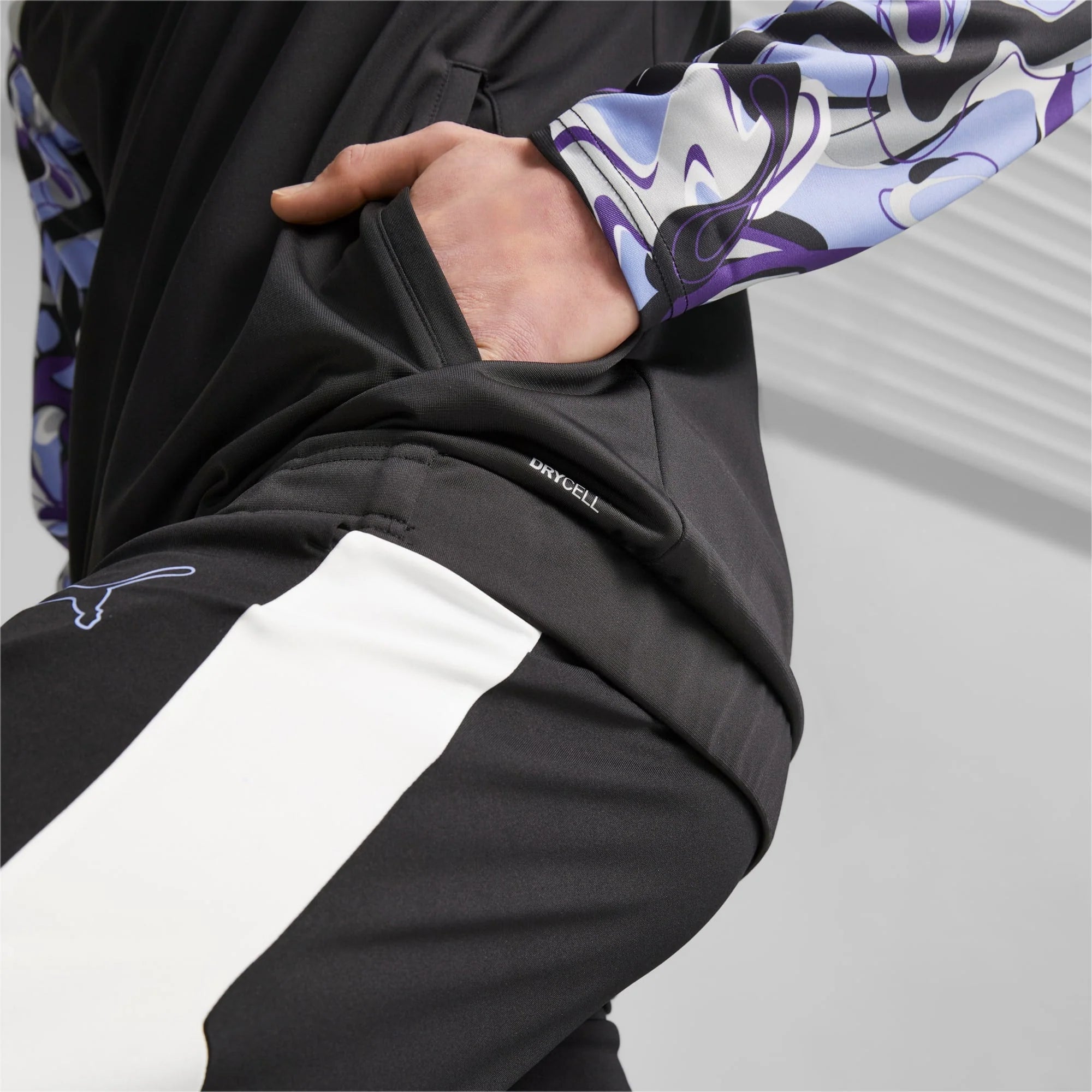 PUMA Neymar JR Creativity Training Top Black Intense Blue