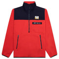 Fleece Half Zip Jacket Red