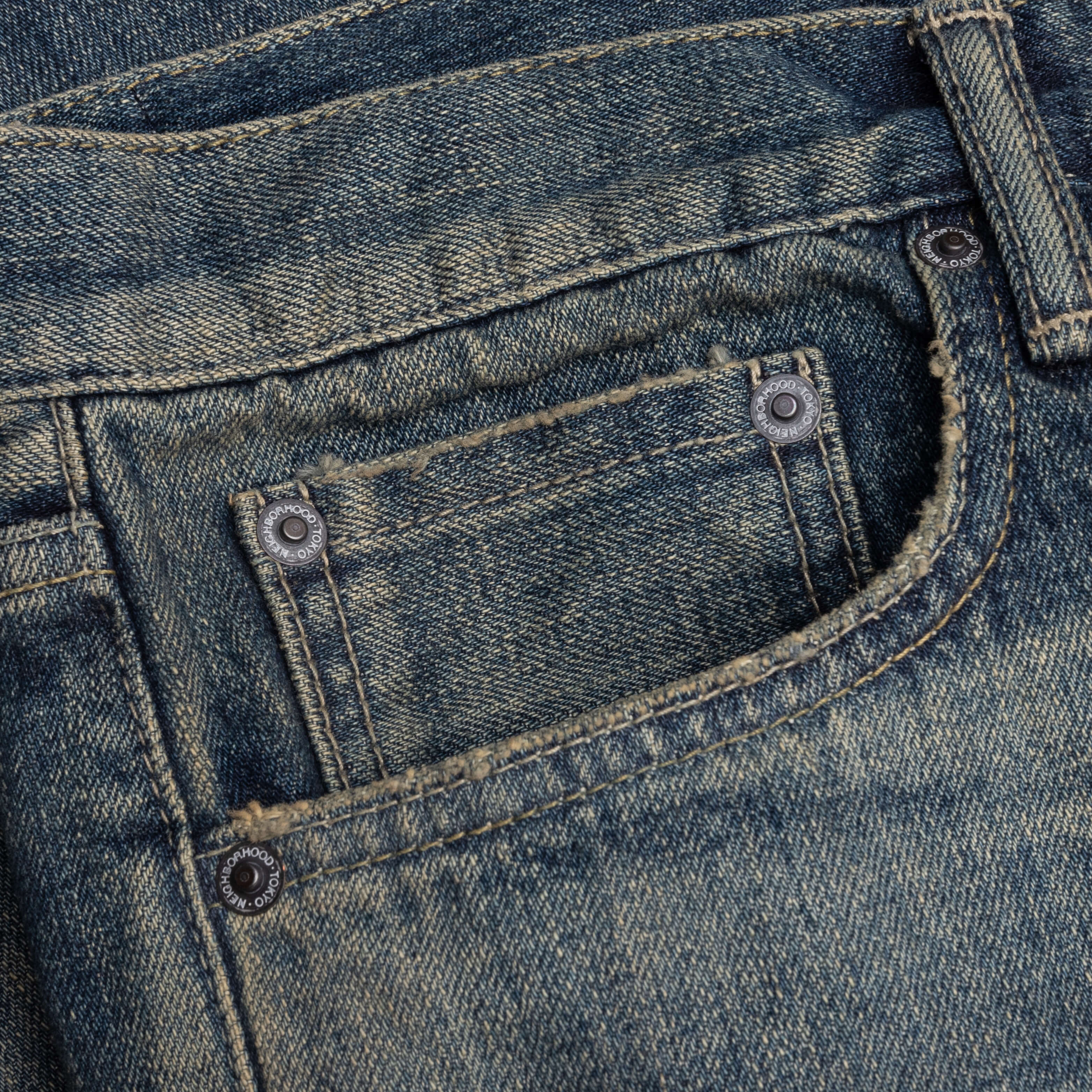 Savage Denim DP Basic Pants Indigo