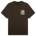 Lion Outline Tee Dark Brown