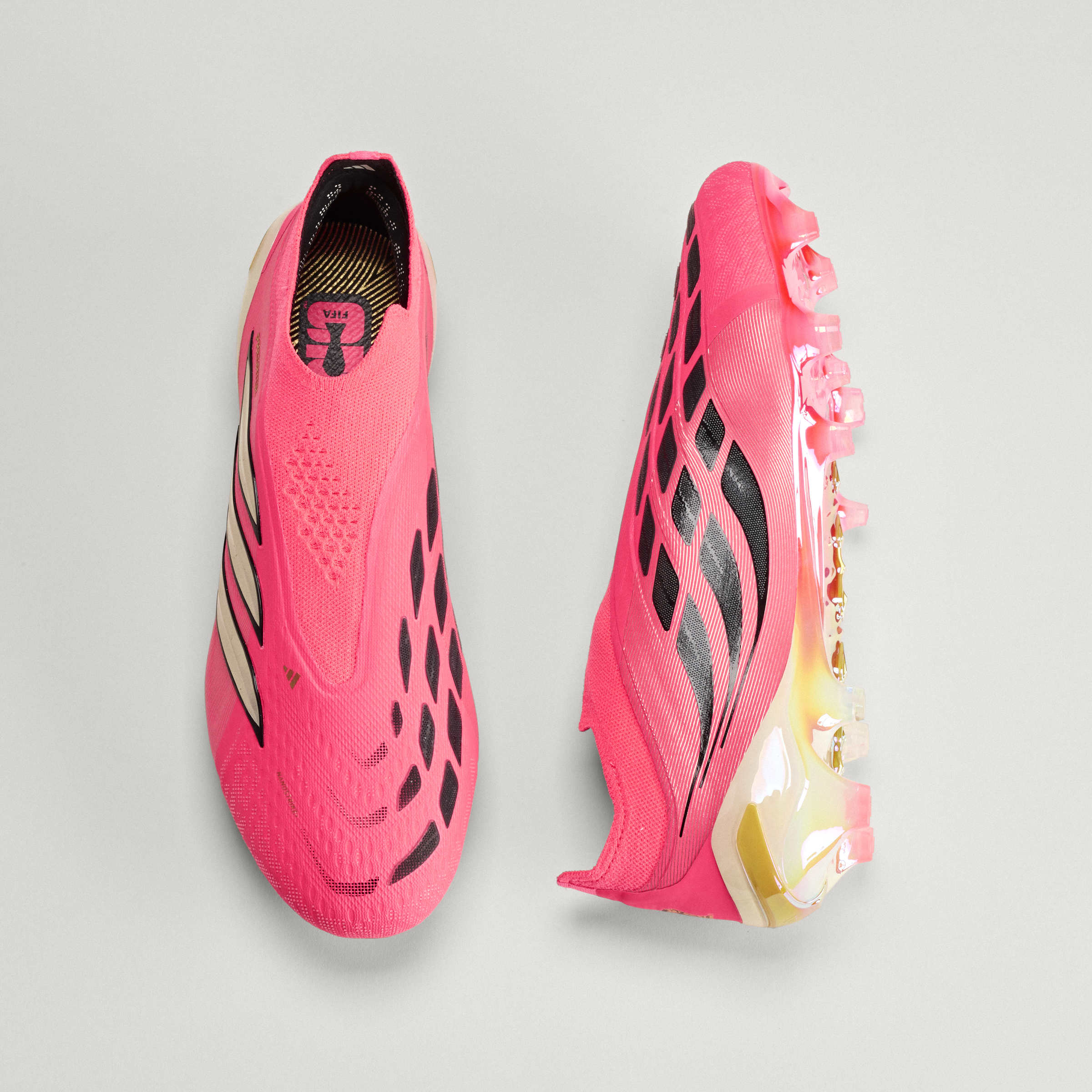 adidas Predator Elite Laceless Firm Ground Mens Soccer Cleats Turquesa