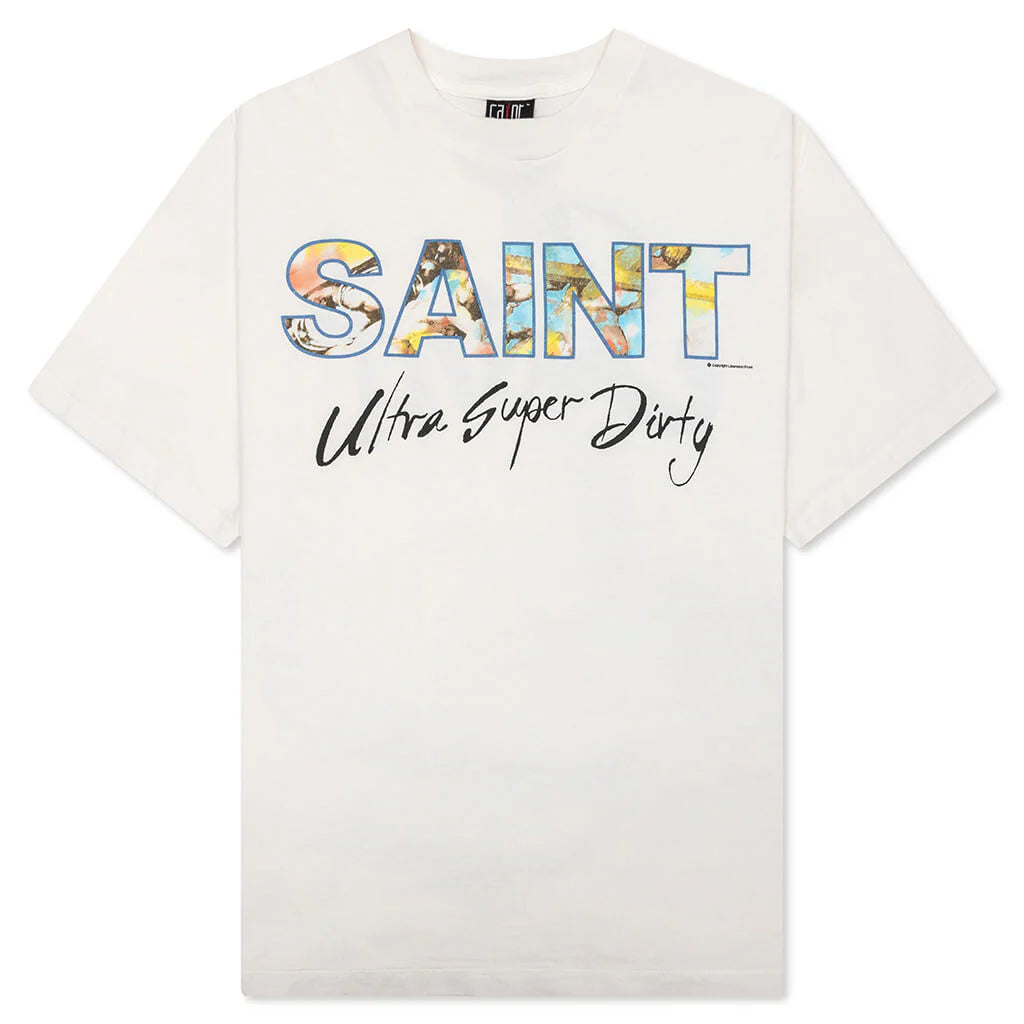 Ultra Super Dirty S S Tee White