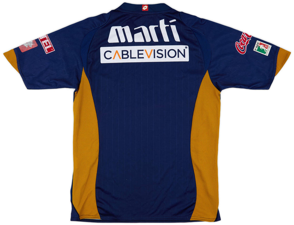 Lotto Pumas Away Jersey 08 09 Navy Gold