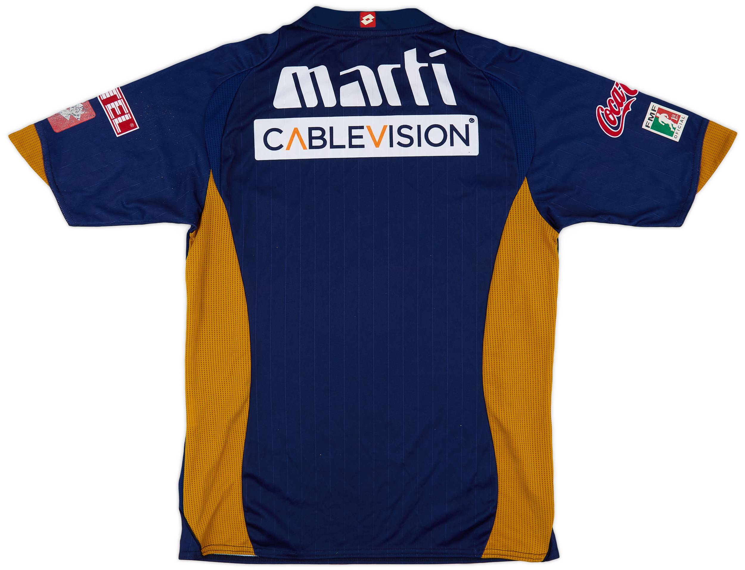 Lotto Pumas Away Jersey 08 09 Navy Gold