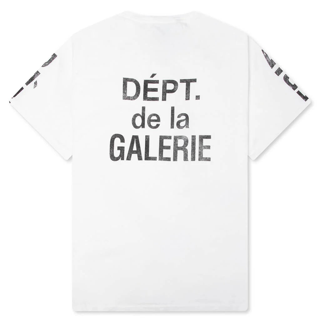 French Collector Tee Clean White