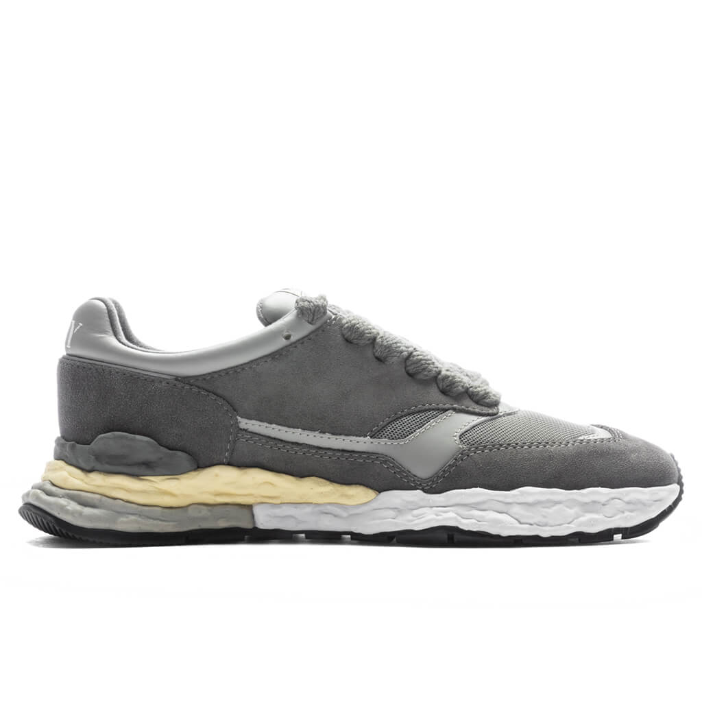 George OG Sole Mix Material Low Top Grey