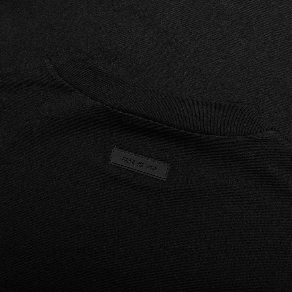Essentials L S Tee Jet Black