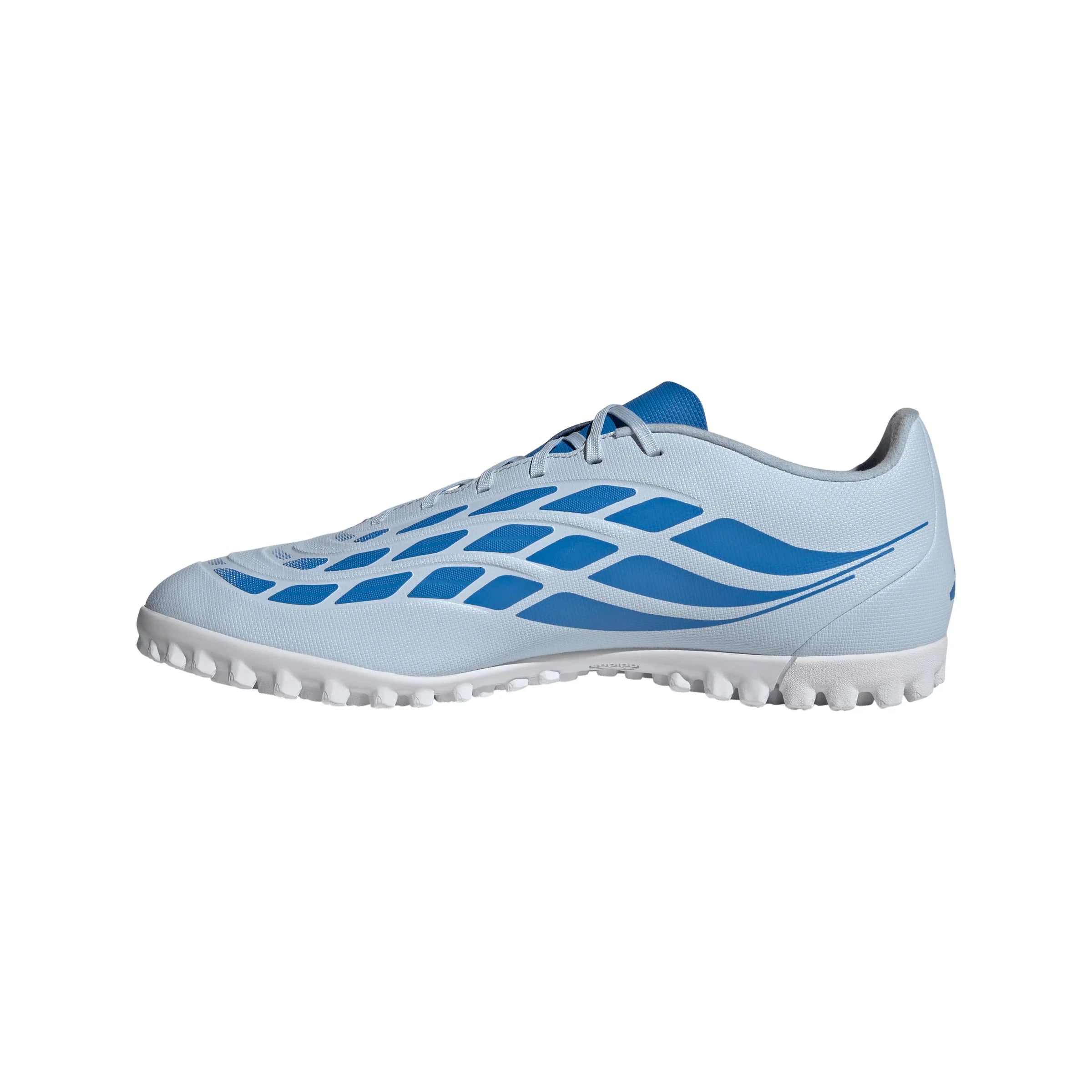 adidas Predator Club TF Turf Mens Soccer Cleats Sky Blue Yellow