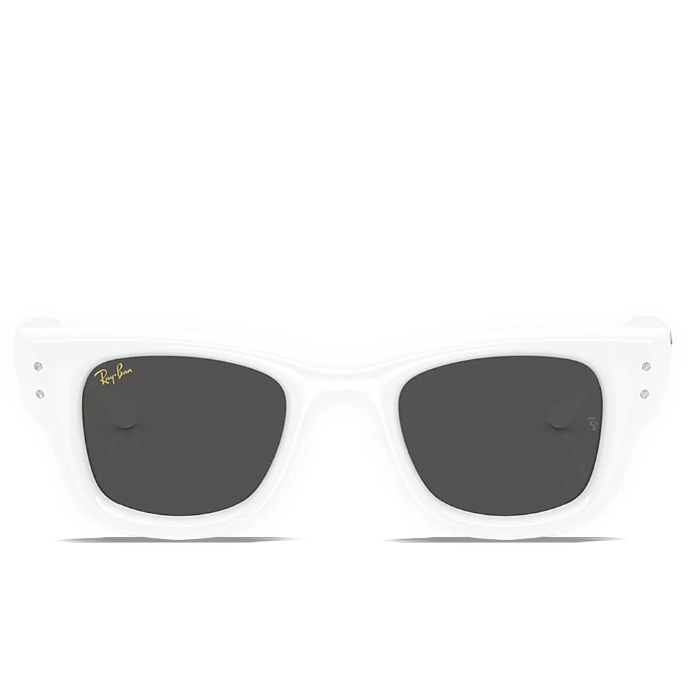Ray Ban x AAP Rocky Wayfarer Puffer Crystal Edition White Strass
