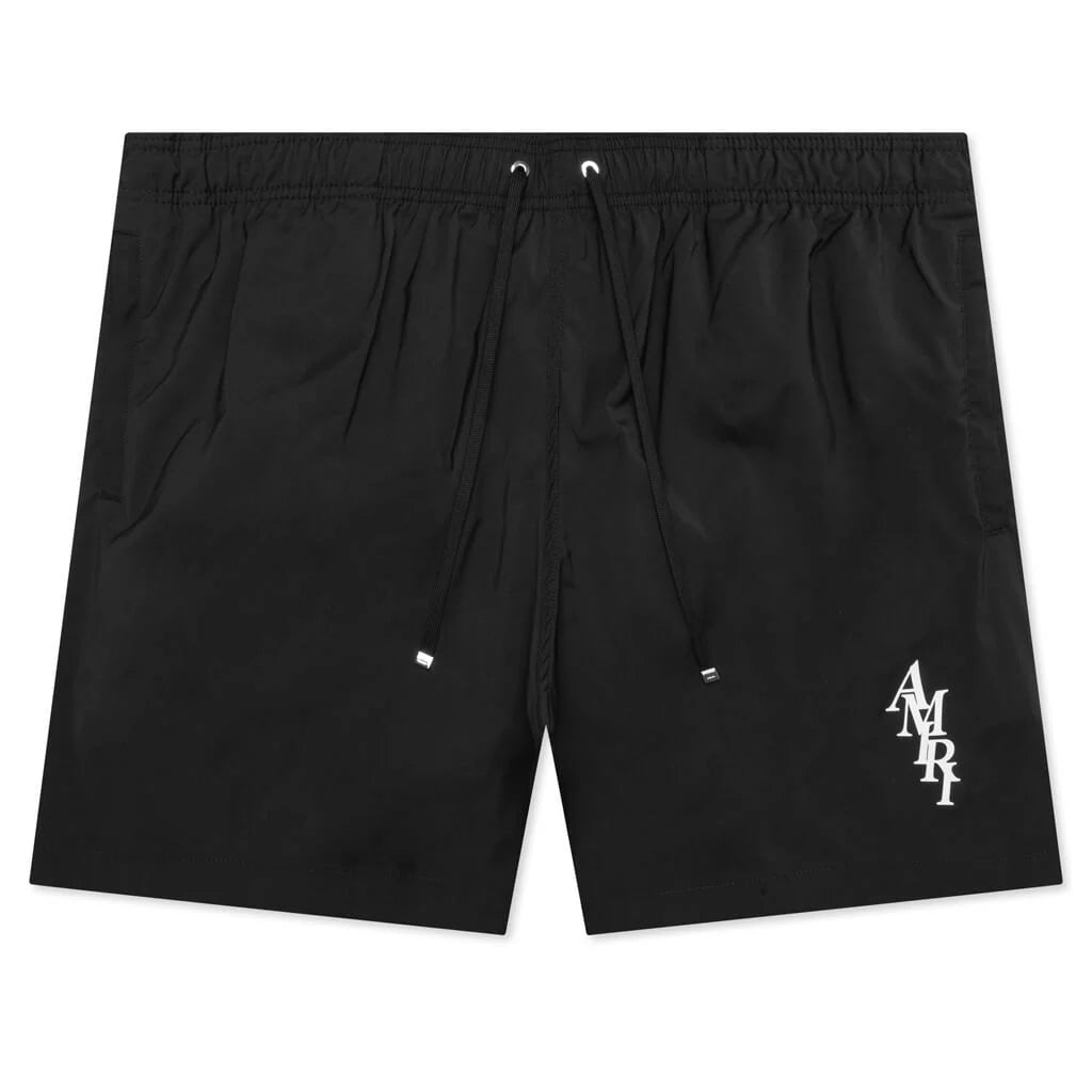 Stack Swim Trunk Black