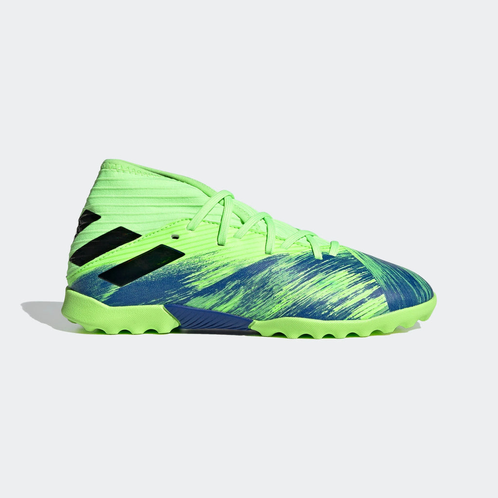 adidas Nemeziz 193 TF Turf Youth Soccer Cleats Signal Green Black Royal
