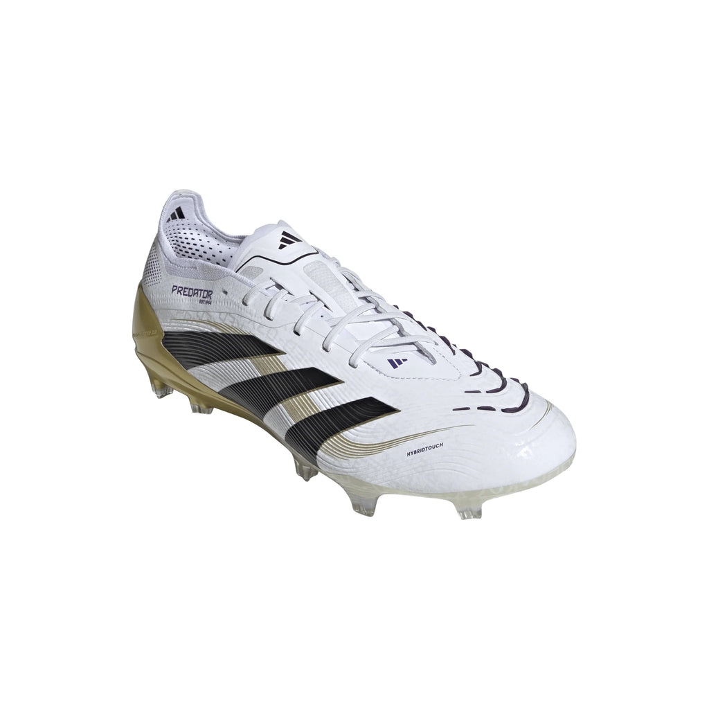 adidas Predator Elite Firm Ground Boots White Black