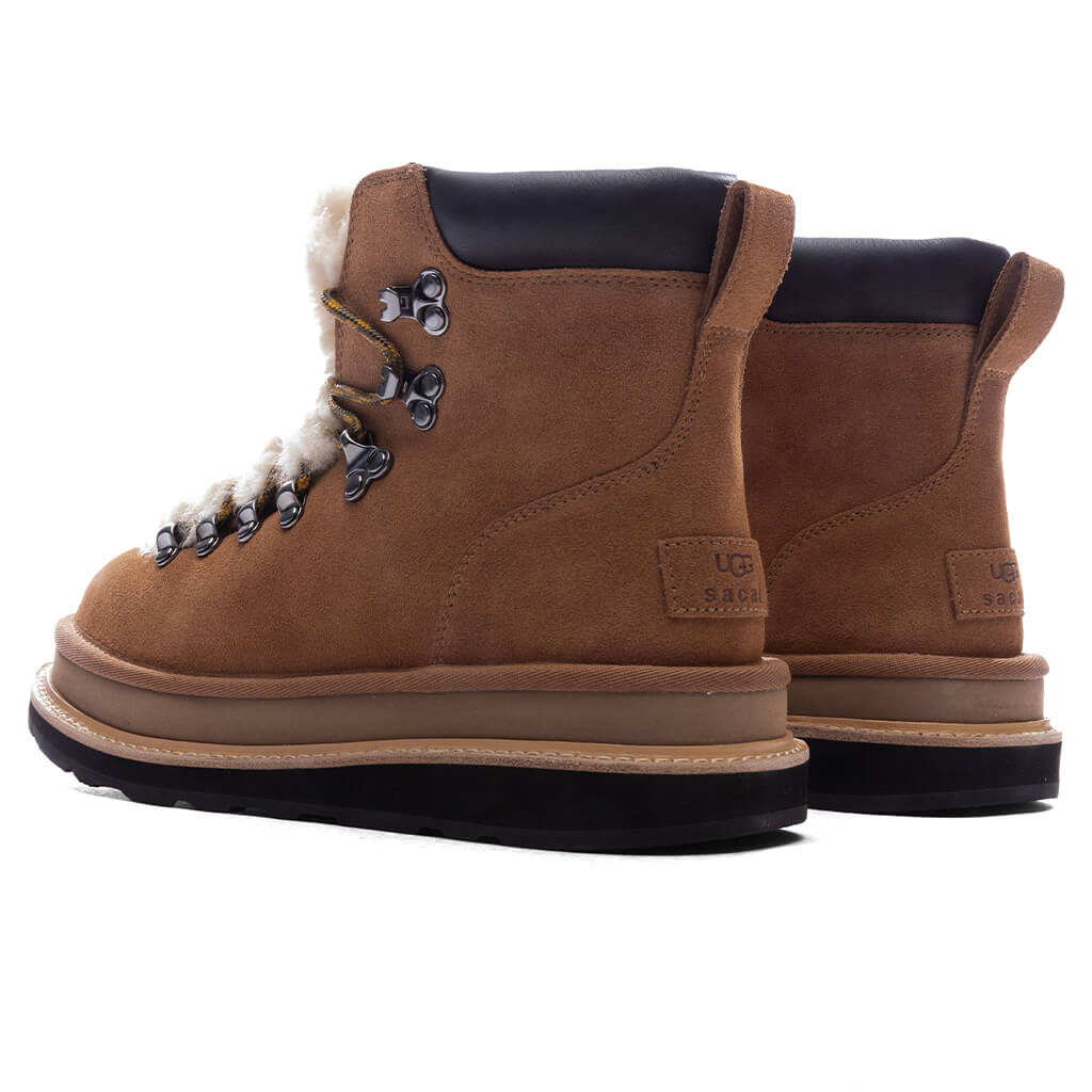 UGG x Sacai Womens Hiker Chestnut