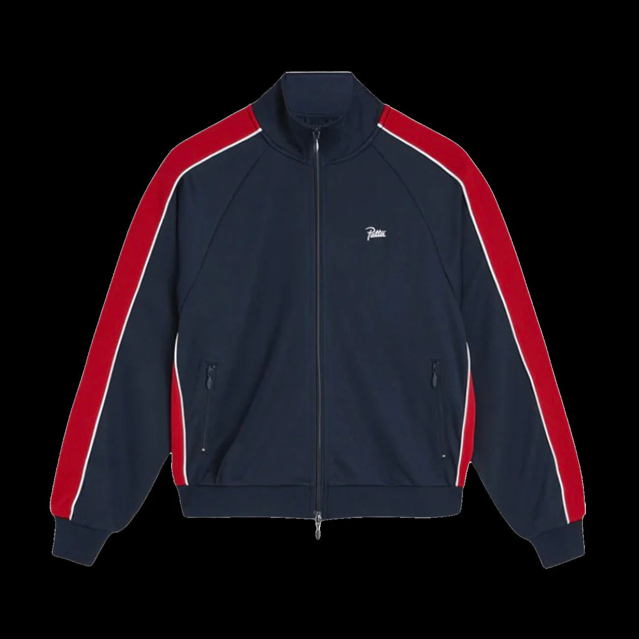 Patta Tricot Track Jacket Black Iris