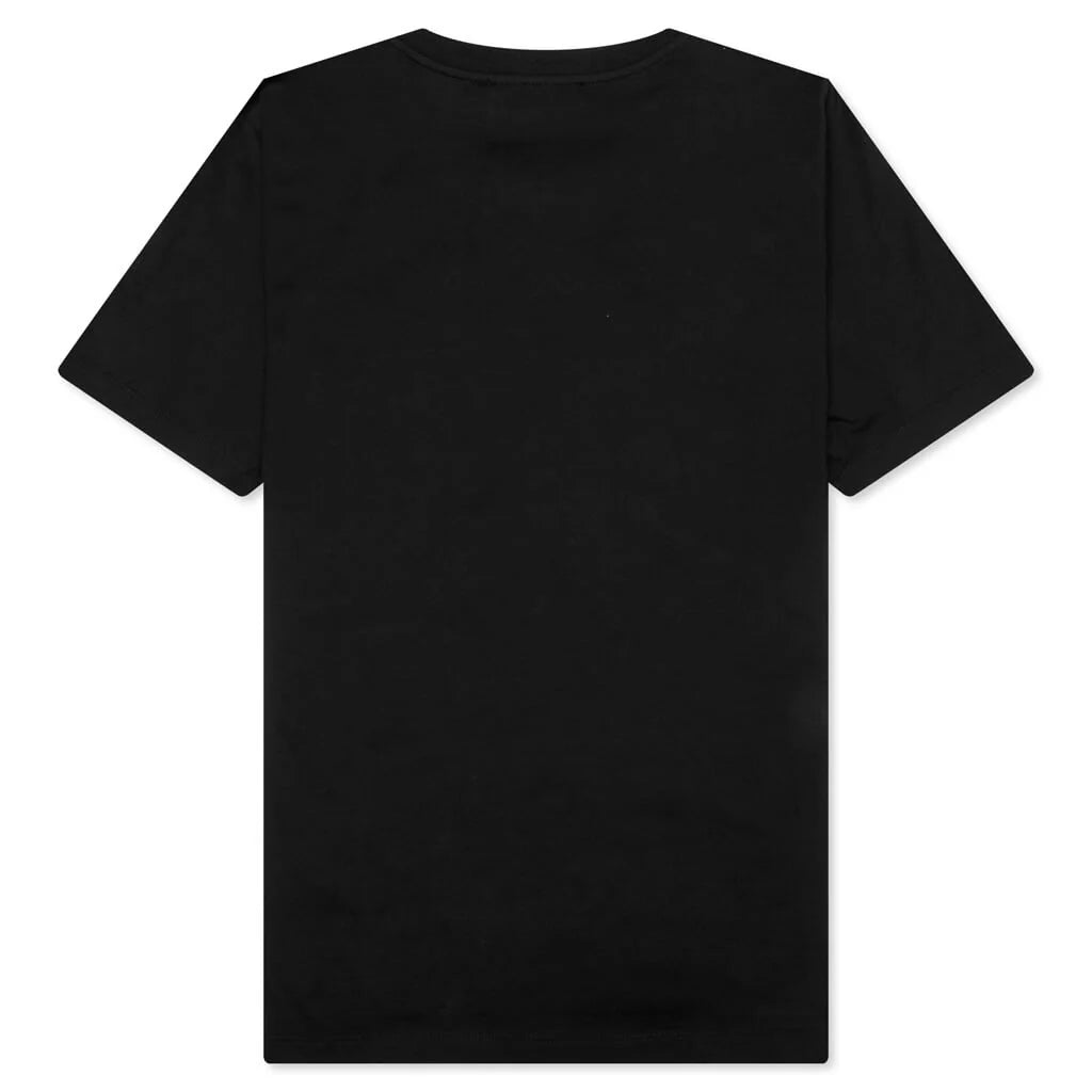 Stitch Logo T Shirt Black