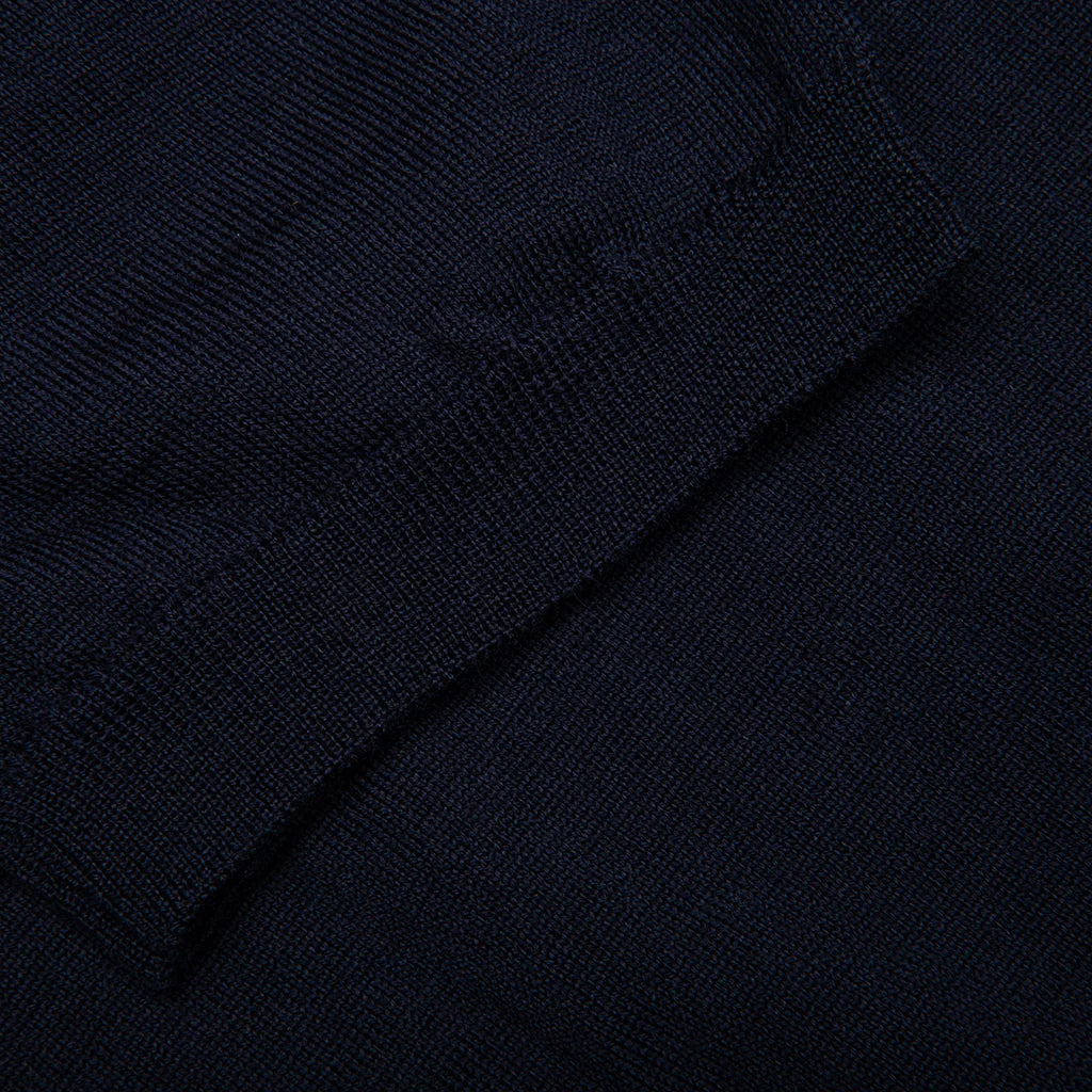 Red Emblem S S V Neck Sweater Navy