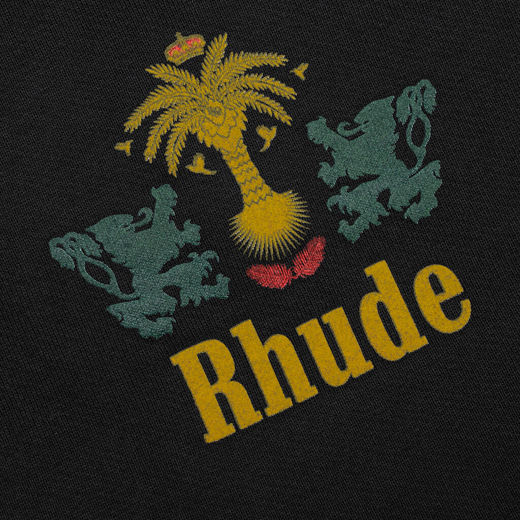 Rhude Tabaco Hoodie Vintage Black