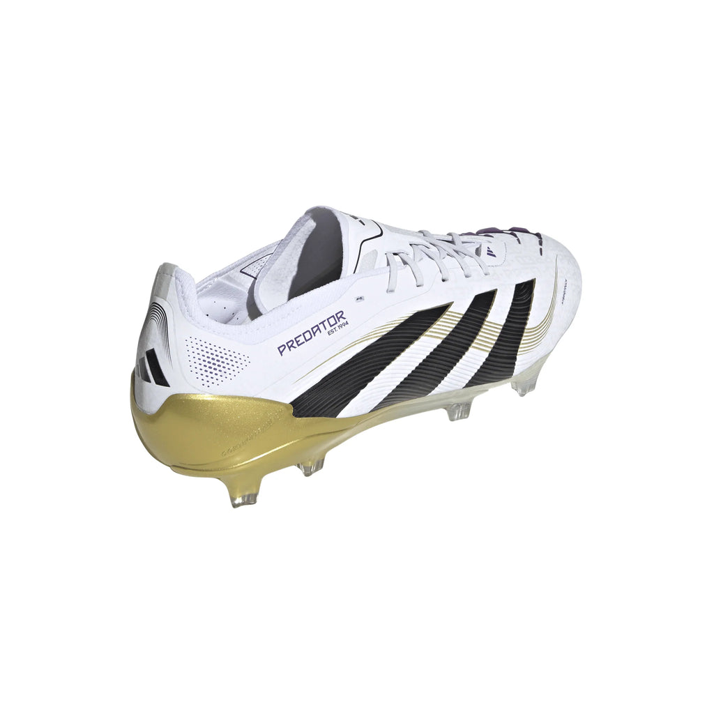 adidas Predator Elite Firm Ground Boots White Black