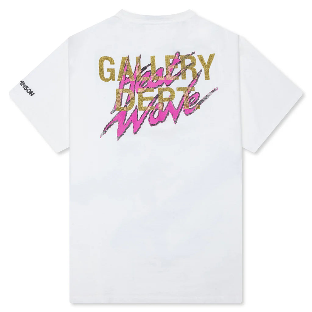 Gallery Dept x Doc Johnson Heat Wave Tee Light Archival White