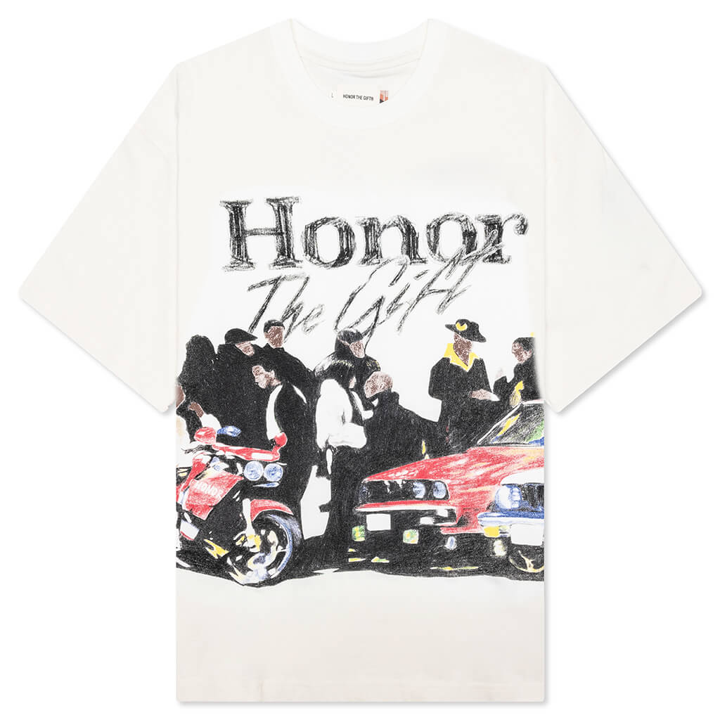Shift S S Tee White