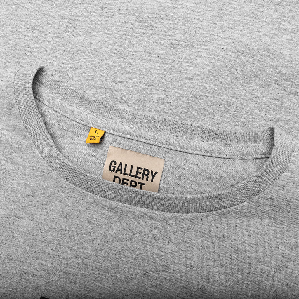 Dept L S Tee Heather Grey