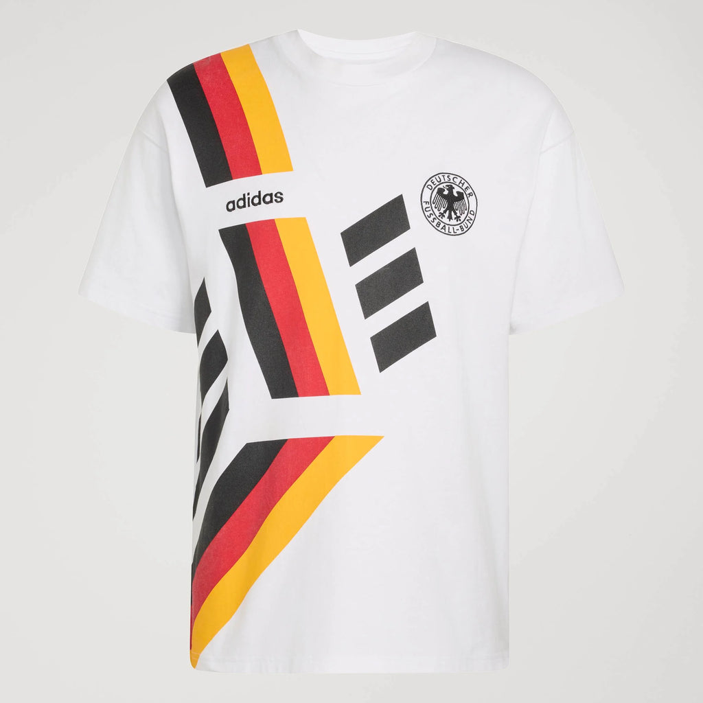 adidas Germany Mens Soccer T Shirt 1994 White