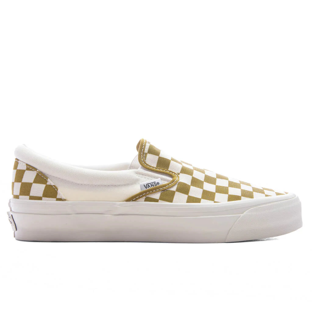 Premium Classic Slip On Checkerboard Burnt