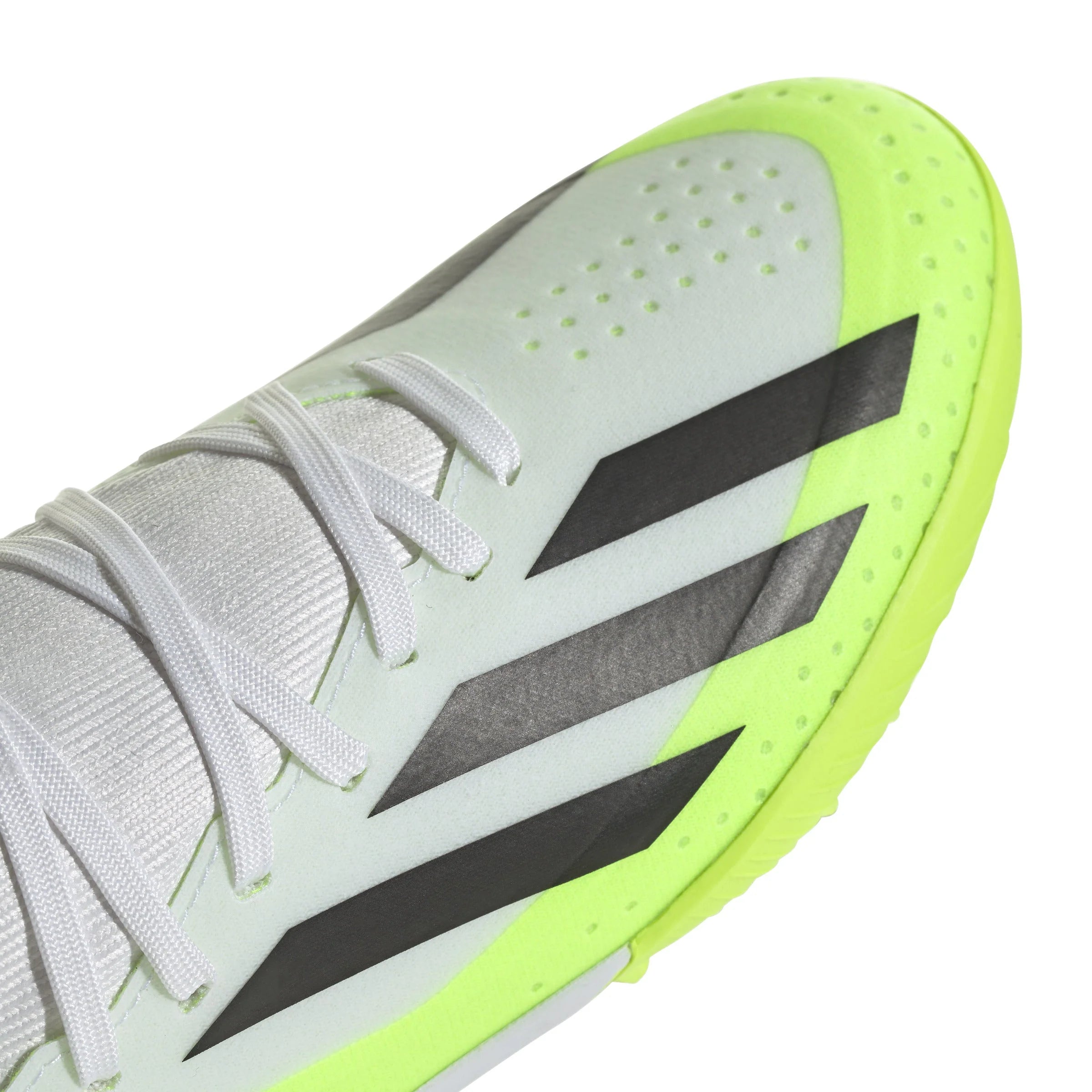 adidas X Crazyfast3 TF Junior Turf Soccer Cleats White Black