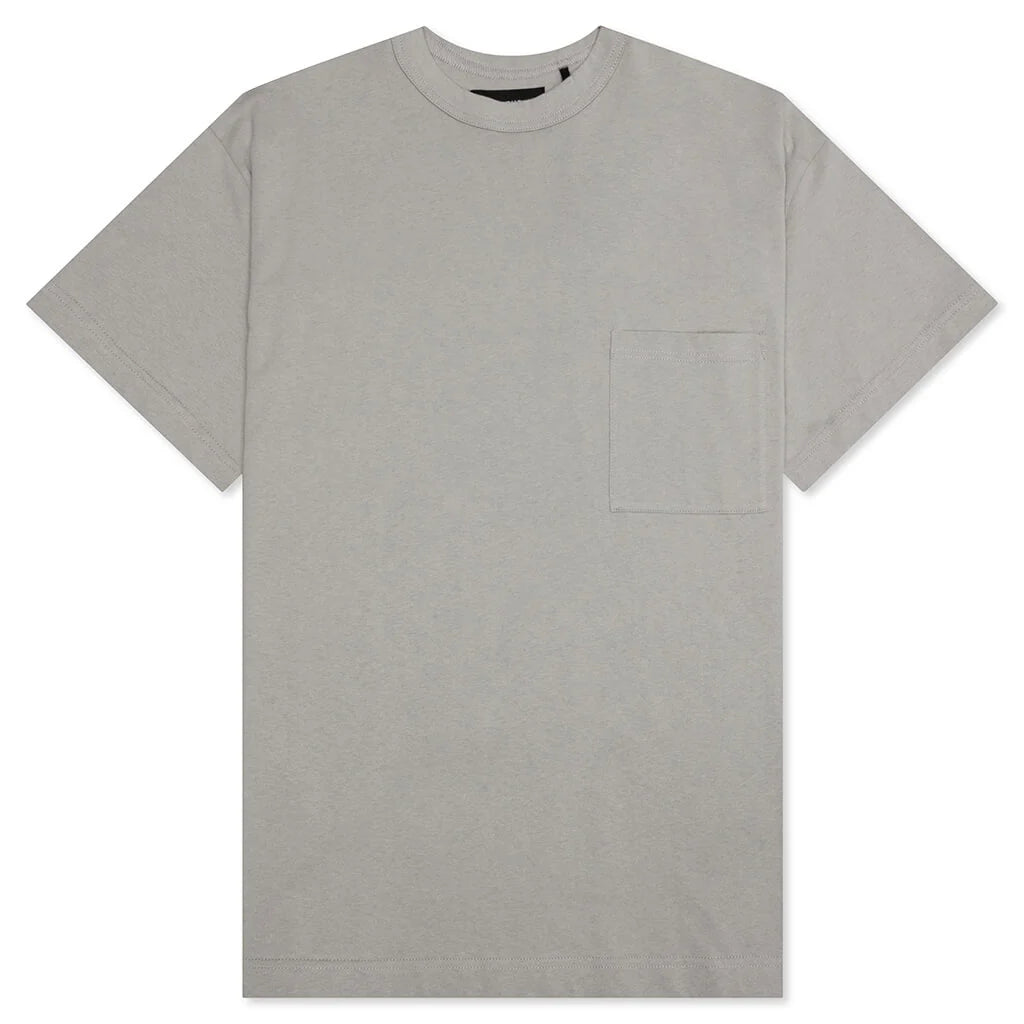Jersey Braque Pocket Tee Grey