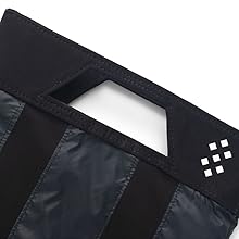 Salt Athletic Aērcase Odor Proof Cleat Bag Black