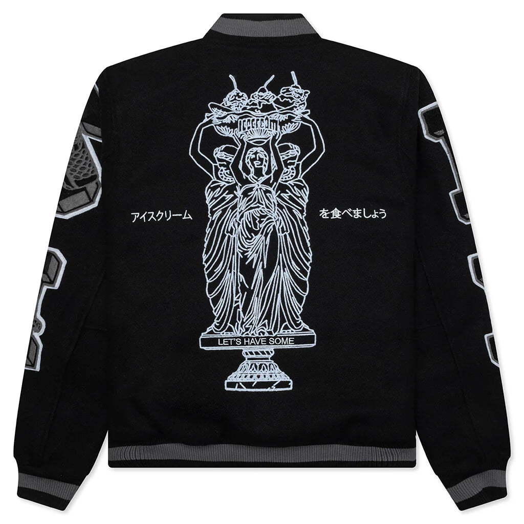 Creme Jacket Black