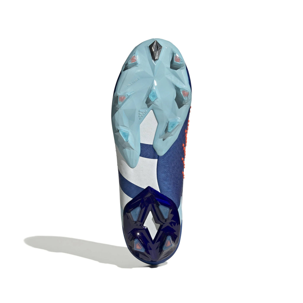 adidas Predator Accuracy FG Firm Ground Soccer Cleats Bright Royal Cloud White Bliss Blue