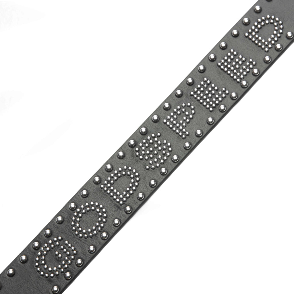 Forged GS Studded Belt Black