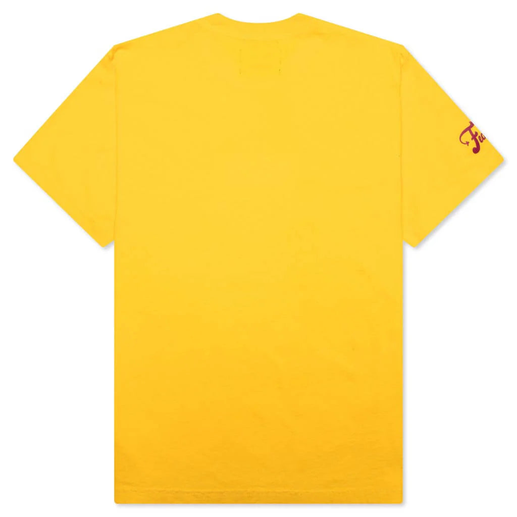 Feature x ASU Crest Tee Spectra Yellow