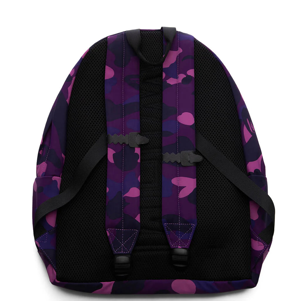 Color Camo Shark Daypack Purple