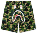 ABC Camo Shark Sweat Shorts Green