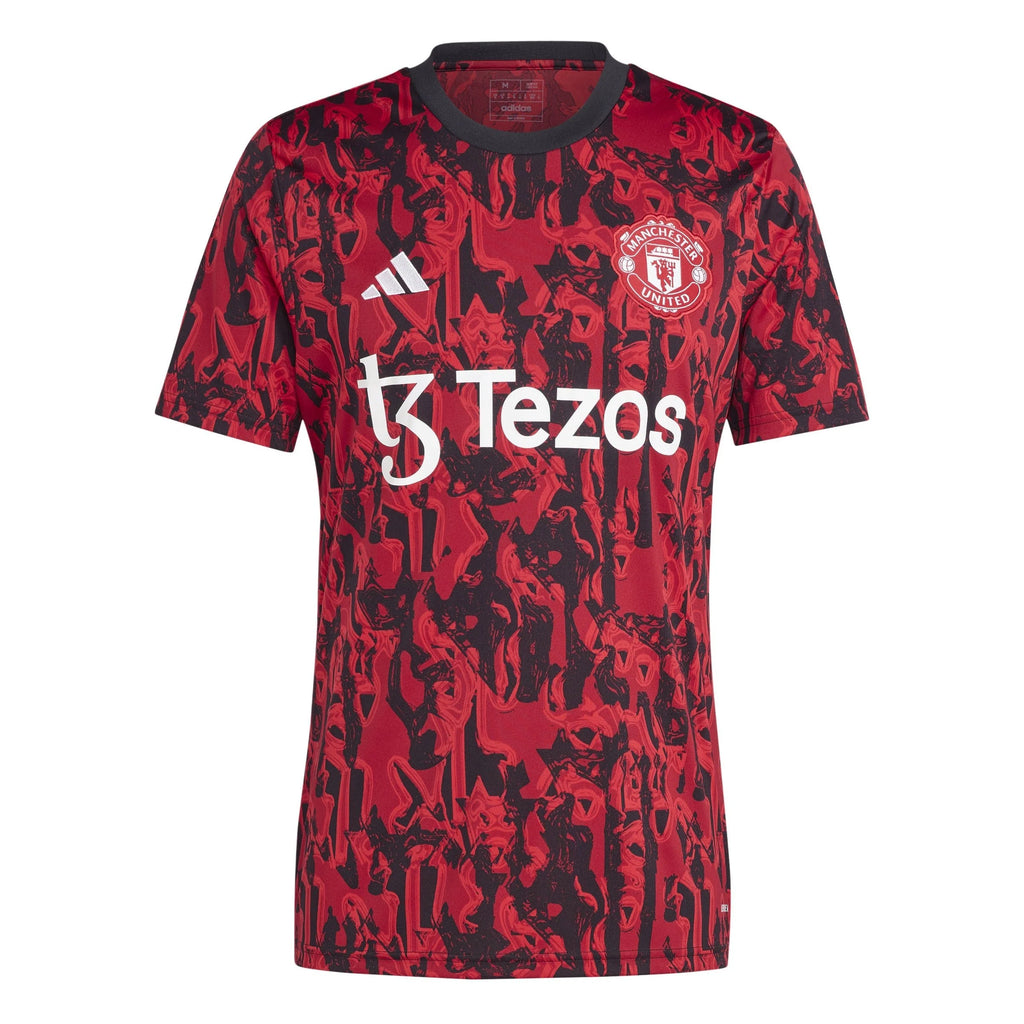 adidas Manchester United 23 24 Pre Match Shirt