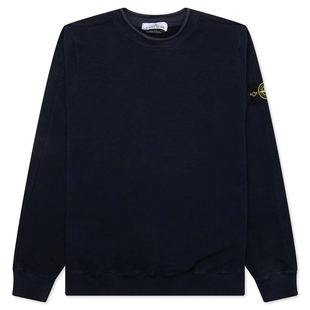 Brushed Sweatshirt Navy Blue