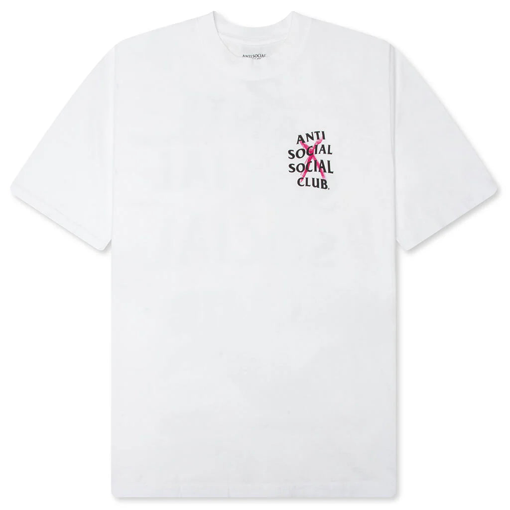 Cancelled Hand Painted Tee White